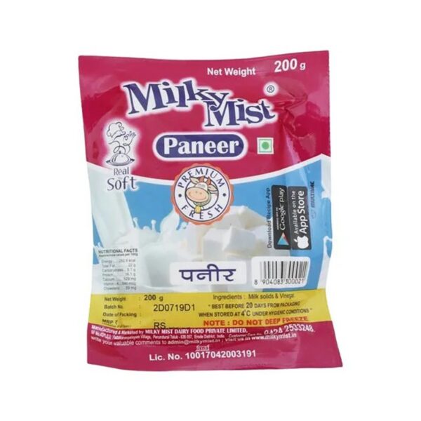 Milky Mist Paneer